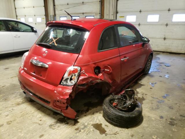 Photo 4 from auction – 2012 FIAT 500 SPORT with VIN 3C3CFFBR7CT112817