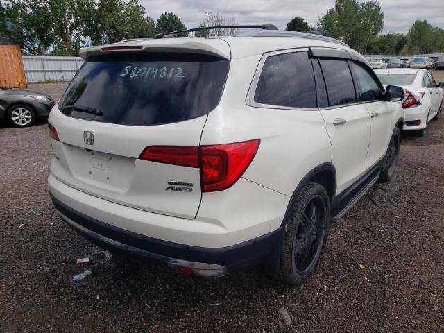 Photo 4 from auction – 2017 HONDA PILOT TOUR with VIN 5FNYF6H95HB507089