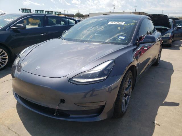 Photo 2 from auction – 2021 TESLA MODEL 3 with VIN 5YJ3E1EB9MF923616