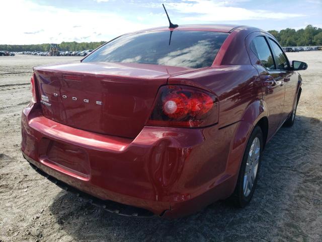 Photo 4 from auction – 2014 DODGE AVENGER SE with VIN 1C3CDZABXEN182374