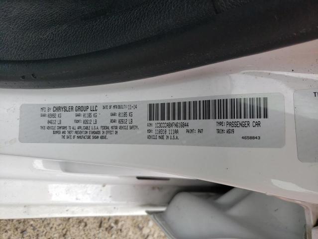 Фото 10 с аукциона – 2015 CHRYSLER 200 LIMITE с VIN 1C3CCCABXFN616844