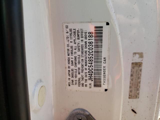 Photo 10 from auction – 2002 ACURA RSX with VIN JH4DC54852C036188