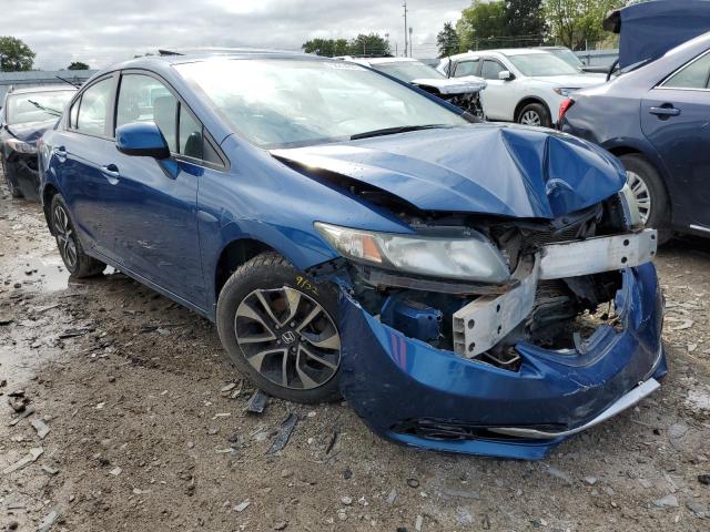 HONDA CIVIC EXL 2013 with VIN 2HGFB2F92DH540815 - Photo from auction