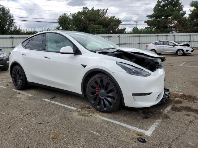TESLA MODEL Y 2022 with VIN 7SAYGDEFXNF517501 - Photo from auction