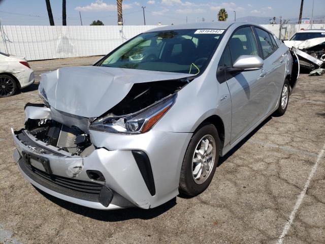 Photo 2 from auction – 2019 TOYOTA PRIUS with VIN JTDKARFUXK3081871