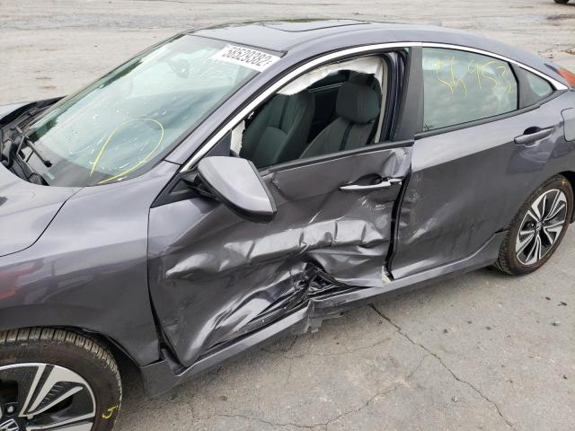 Photo 9 from auction – 2017 HONDA CIVIC EXL with VIN 2HGFC1F73HH650686