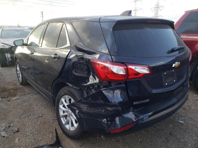 Photo 3 from auction – 2020 CHEVROLET EQUINOX LT with VIN 3GNAXJEV2LS708880