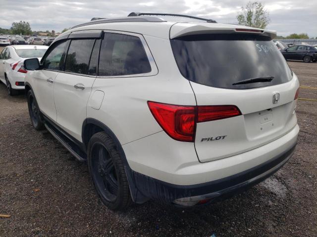 Photo 3 from auction – 2017 HONDA PILOT TOUR with VIN 5FNYF6H95HB507089