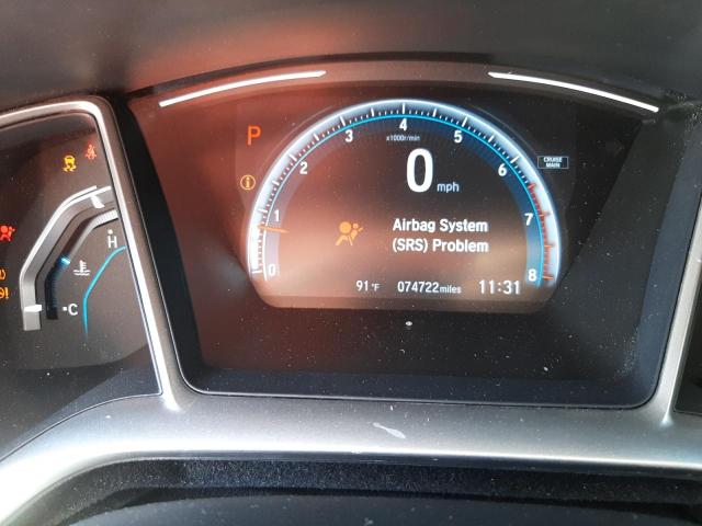 Photo 8 from auction – 2017 HONDA CIVIC EX with VIN 19XFC1F38HE028060