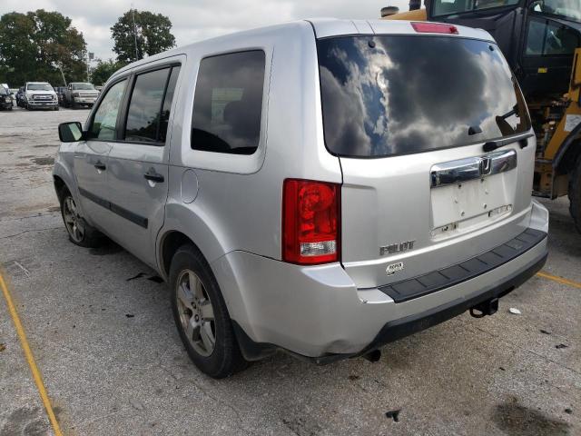 Photo 3 from auction – 2009 HONDA PILOT LX with VIN 5FNYF382X9B007190
