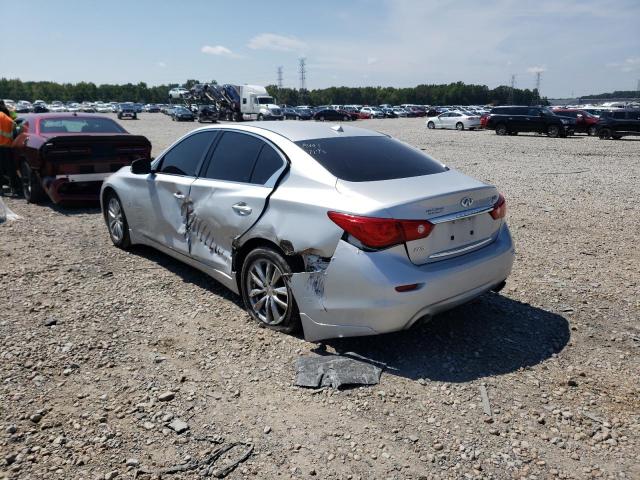 Photo 3 from auction – 2014 INFINITI Q50 BASE with VIN JN1BV7AR8EM697193