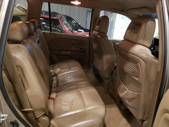 Photo 6 from auction – 2004 HONDA PILOT EXL with VIN 2HKYF18614H612037