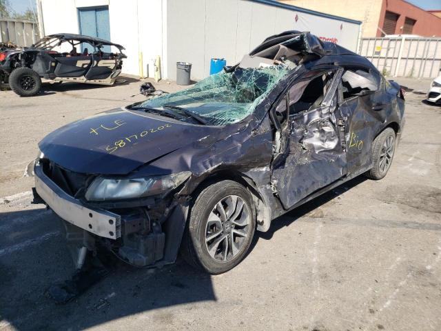 Фото 2 с аукциона – 2015 HONDA CIVIC EX с VIN 19XFB2F80FE075004