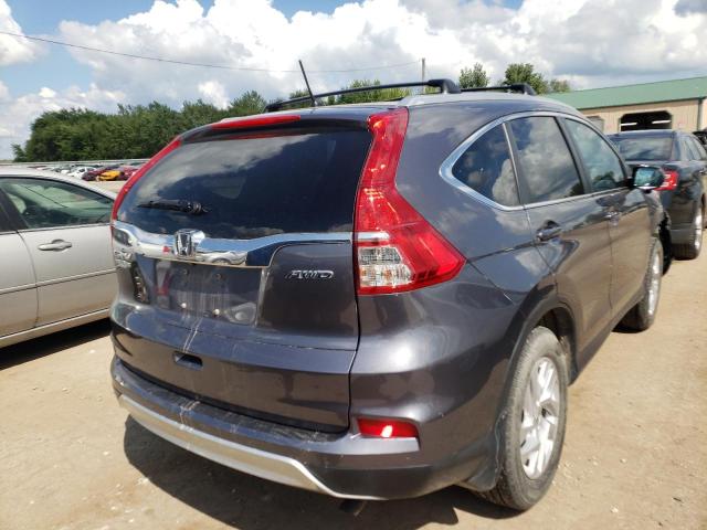 Photo 4 from auction – 2016 HONDA CR-V EX with VIN 2HKRM4H5XGH600329