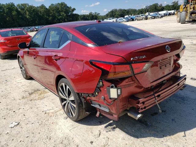 Photo 3 from auction – 2020 NISSAN ALTIMA SR with VIN 1N4BL4CV3LC227044