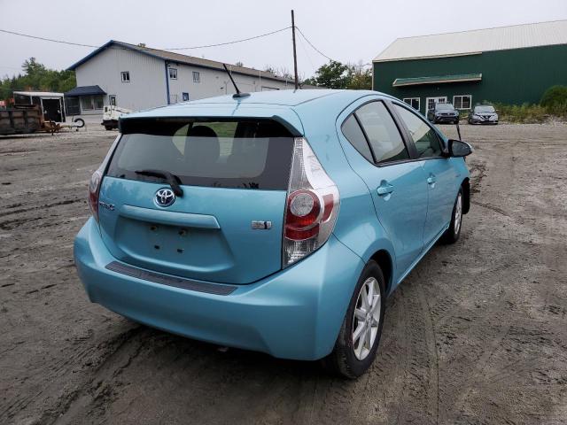 Photo 4 from auction – 2014 TOYOTA PRIUS C with VIN JTDKDTB30E1062618