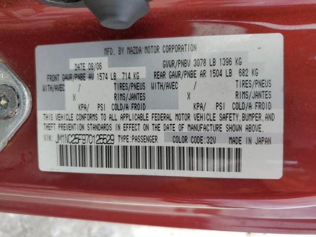 Фото 10 с аукциона – 2007 MAZDA MX-5 MIATA с VIN JM1NC25F970125529