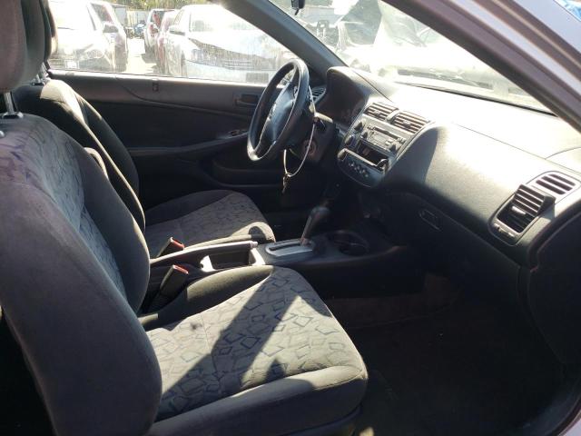 Photo 5 from auction – 2001 HONDA CIVIC SI with VIN 1HGEM22961L109372