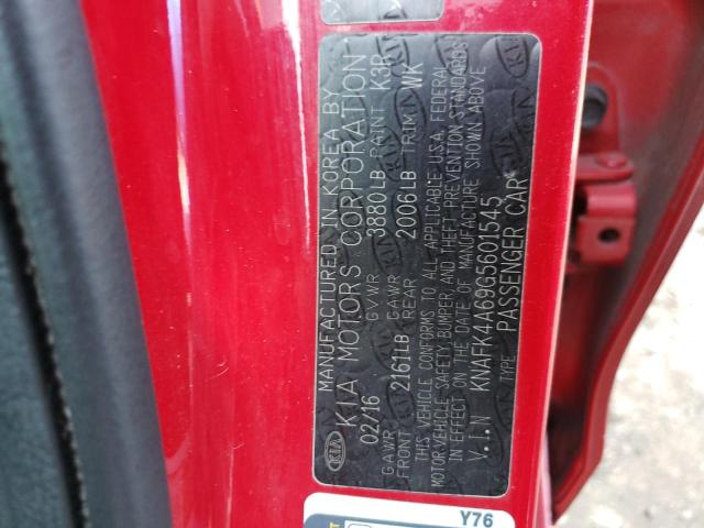 Photo 10 from auction – 2016 KIA FORTE LX with VIN KNAFK4A69G5601545