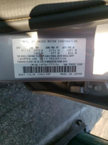Photo 10 from auction – 2013 MAZDA 3 I with VIN JM1BL1VP3D1777154