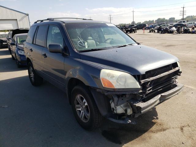 HONDA PILOT EXL 2003 with VIN 2HKYF18543H606836 - Photo from auction