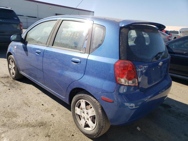 Photo 3 from auction – 2006 CHEVROLET AVEO with VIN KL1TD666X6B586713