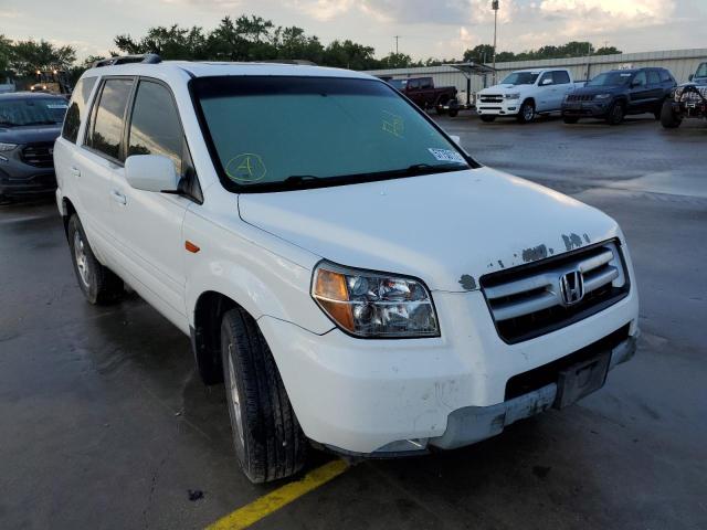 HONDA PILOT EXL 2008 with VIN 5FNYF28728B013070 - Photo from auction