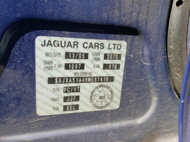Photo 10 from auction – 2006 JAGUAR X-TYPE 3.0 with VIN SAJXA51A46WE87410