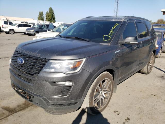 Photo 2 from auction – 2018 FORD EXPLORER S with VIN 1FM5K8GT4JGC39392