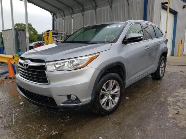Photo 2 from auction – 2015 TOYOTA HIGHLANDER with VIN 5TDKKRFH5FS074315