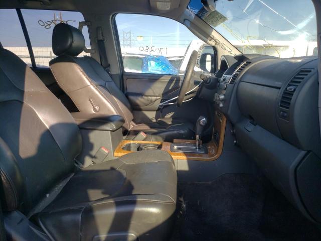 Photo 5 from auction – 2005 NISSAN PATHFINDER with VIN 5N1AR18W35C712240