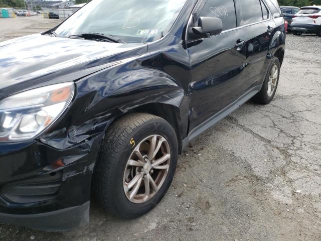 Photo 9 from auction – 2017 CHEVROLET EQUINOX LS with VIN 2GNFLEEK2H6196011