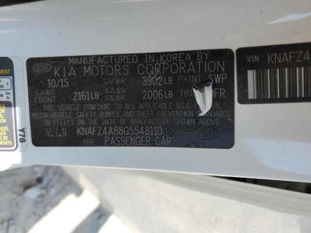 Photo 10 from auction – 2016 KIA FORTE EX with VIN KNAFZ4A88G5548110