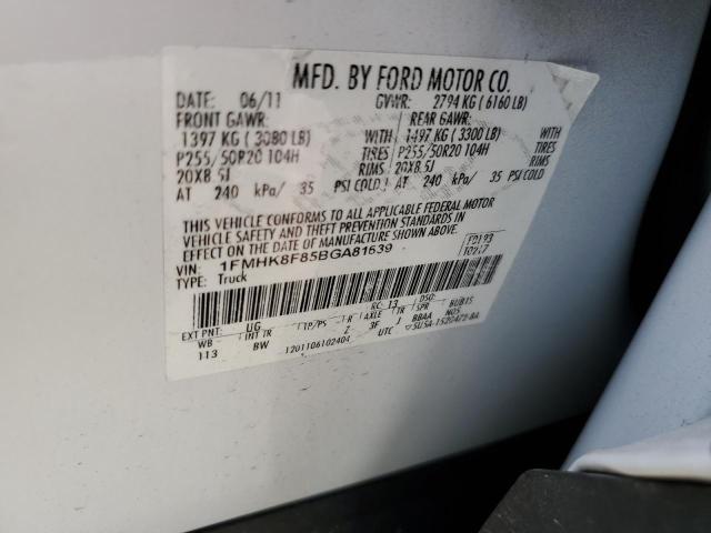 Photo 10 from auction – 2016 FORD EXPLORER with VIN 1FM5K7B85GGB59024