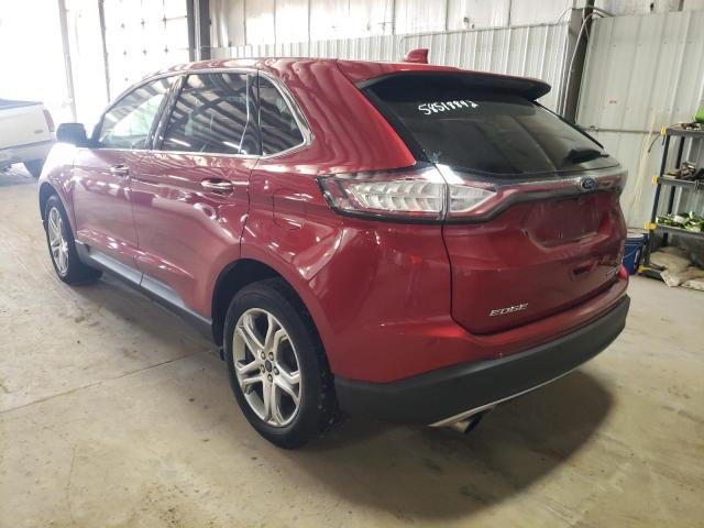 Photo 3 from auction – 2016 FORD EDGE TITAN with VIN 2FMPK4K98GBC37156