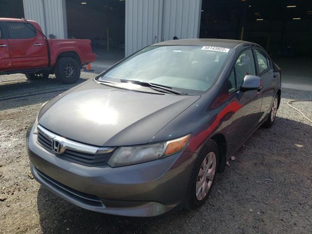 Photo 2 from auction – 2012 HONDA CIVIC LX with VIN 2HGFB2F56CH585204