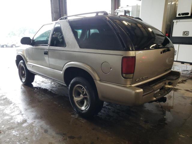 Photo 3 from auction – 2000 CHEVROLET BLAZER with VIN 1GNCS18W0YK289300
