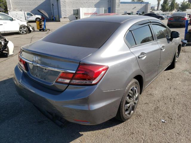 Photo 4 from auction – 2013 HONDA CIVIC LX with VIN 19XFB2F56DE289515