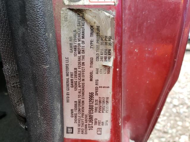 Photo 10 from auction – 2011 GMC CANYON SLE with VIN 1GTJ6MFE5B8129966