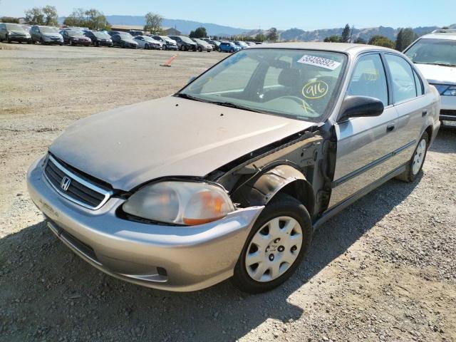 Photo 9 from auction – 2000 HONDA CIVIC with VIN 1HGEJ6678YL057777