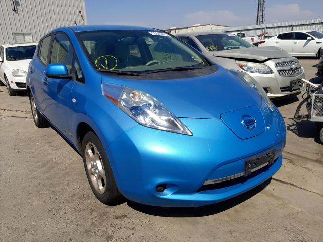 NISSAN LEAF SV 2012 with VIN JN1AZ0CP1CT025322 - Photo from auction