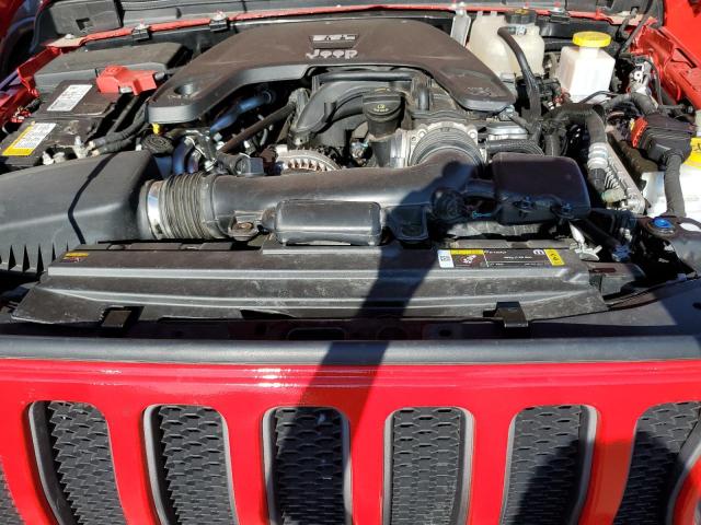 Photo 7 from auction – 2021 JEEP GLADIATOR with VIN 1C6JJTBG4ML519271