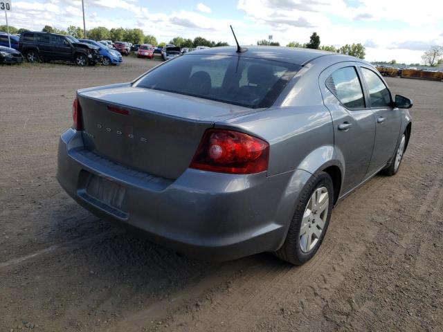 Photo 4 from auction – 2012 DODGE AVENGER SE with VIN 1C3CDZAB9CN138038