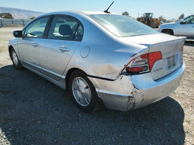 Photo 9 from auction – 2008 HONDA CIVIC HYBR with VIN JHMFA36298S011840