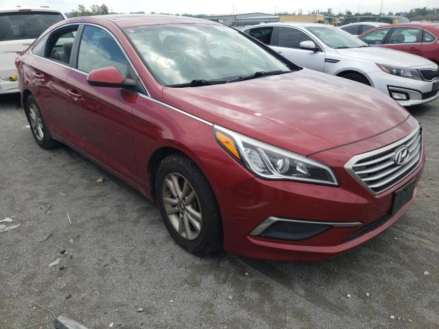HYUNDAI SONATA SE 2016 with VIN 5NPE24AF2GH384435 - Photo from auction