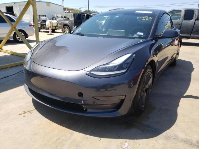 TESLA MODEL 3 2021 with VIN 5YJ3E1EB3MF044483 - Photo from auction