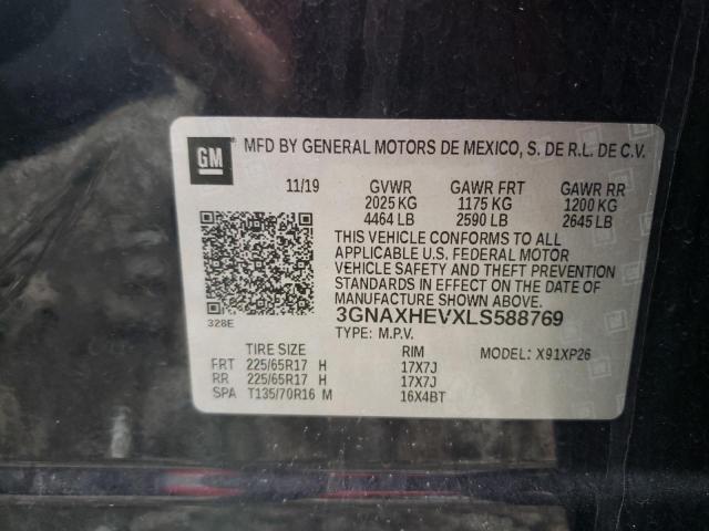 Photo 10 from auction – 2020 CHEVROLET EQUINOX LS with VIN 3GNAXHEVXLS588769