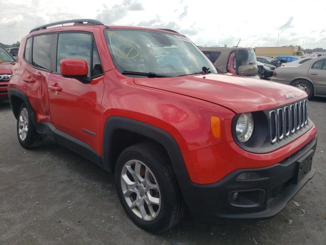JEEP RENEGADE L 2015 with VIN ZACCJBBT9FPC04022 - Photo from auction