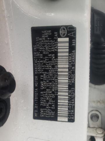 Photo 10 from auction – 2015 TOYOTA COROLLA L with VIN 2T1BURHE2FC396335