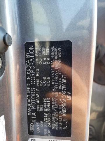 Photo 10 from auction – 2016 KIA SPORTAGE L with VIN KNDPBCAC0G7863871